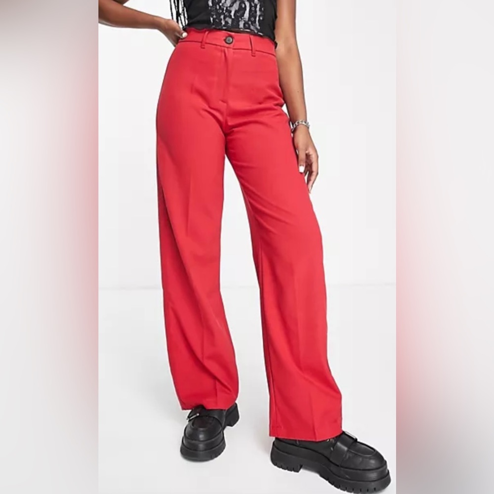 NWT Bershka wide leg tailored pants